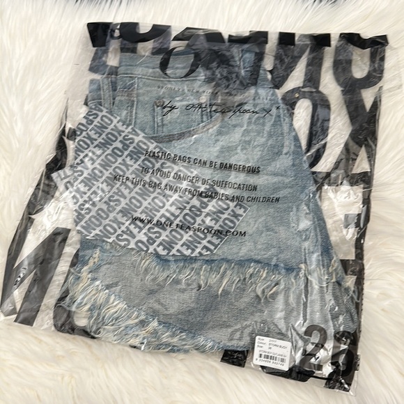 ONE TEASPOON Storm Buoy Outlaw Shorts 26 - Picture 8 of 9